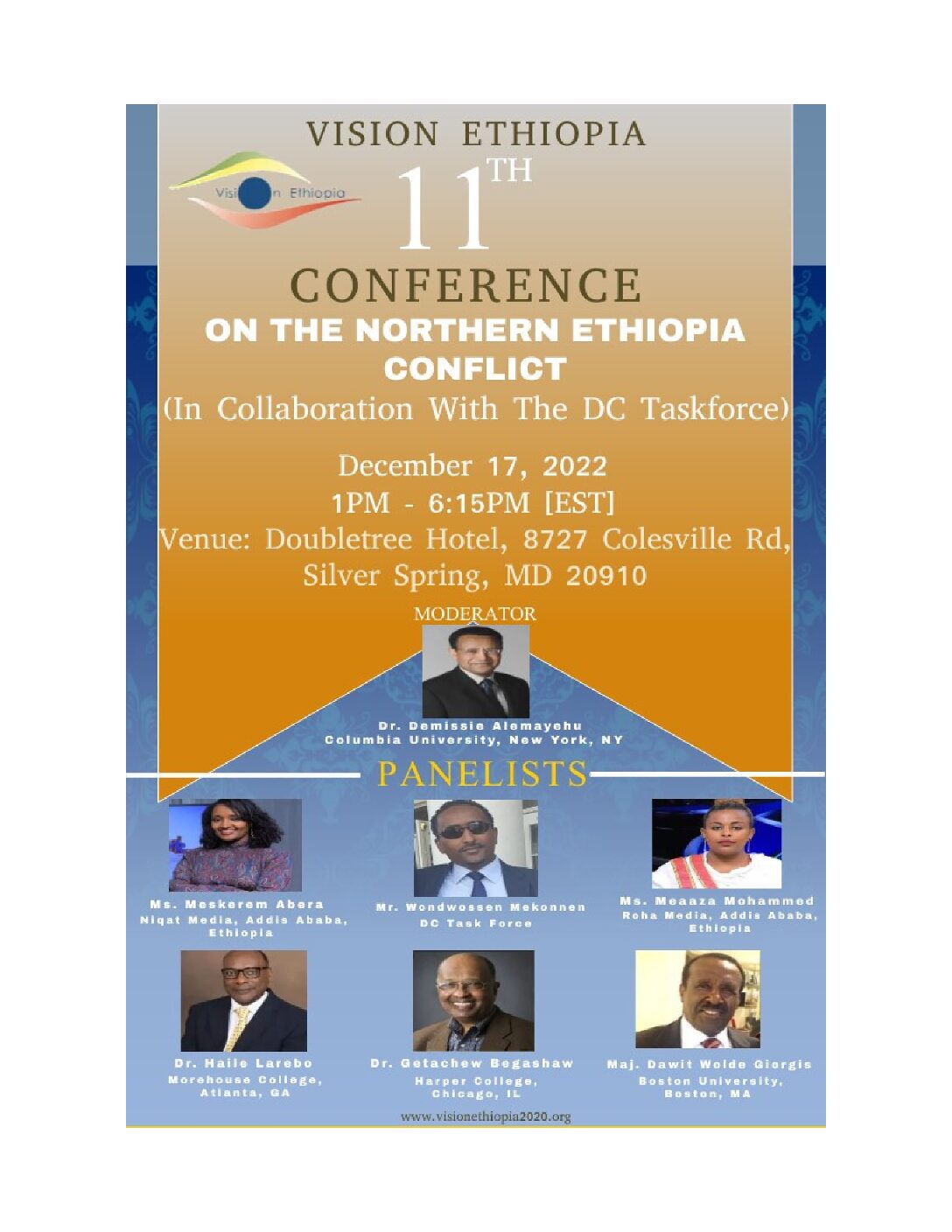 Vision Ethiopia 11th Conference: Coming Soon